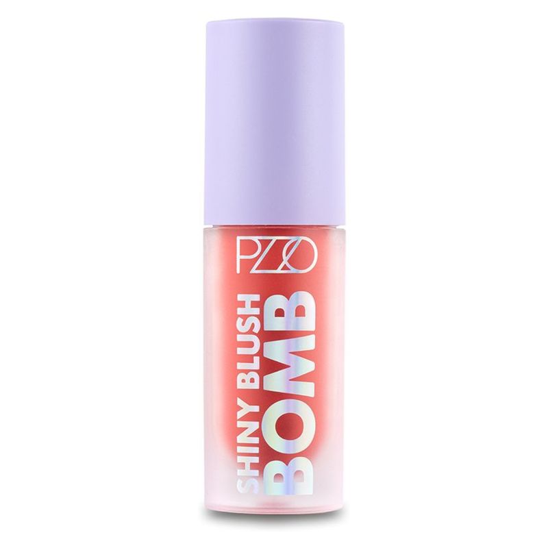 PETRIZZIO - Rubor líquido Shiny Blush Bomb Red Petal Petrizzio