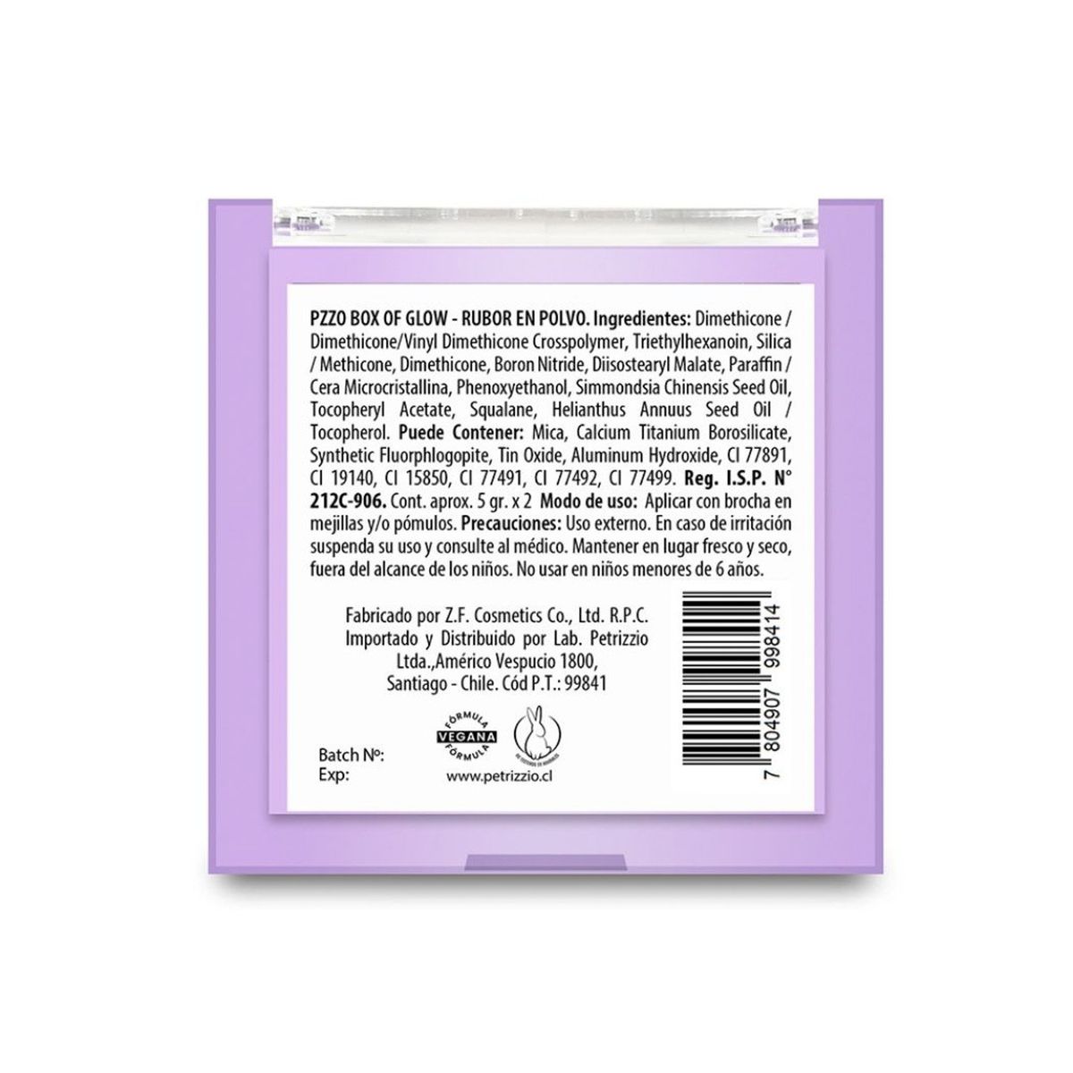 PETRIZZIO - Rubor Box Of Glow Sparkling Blush Petrizzio