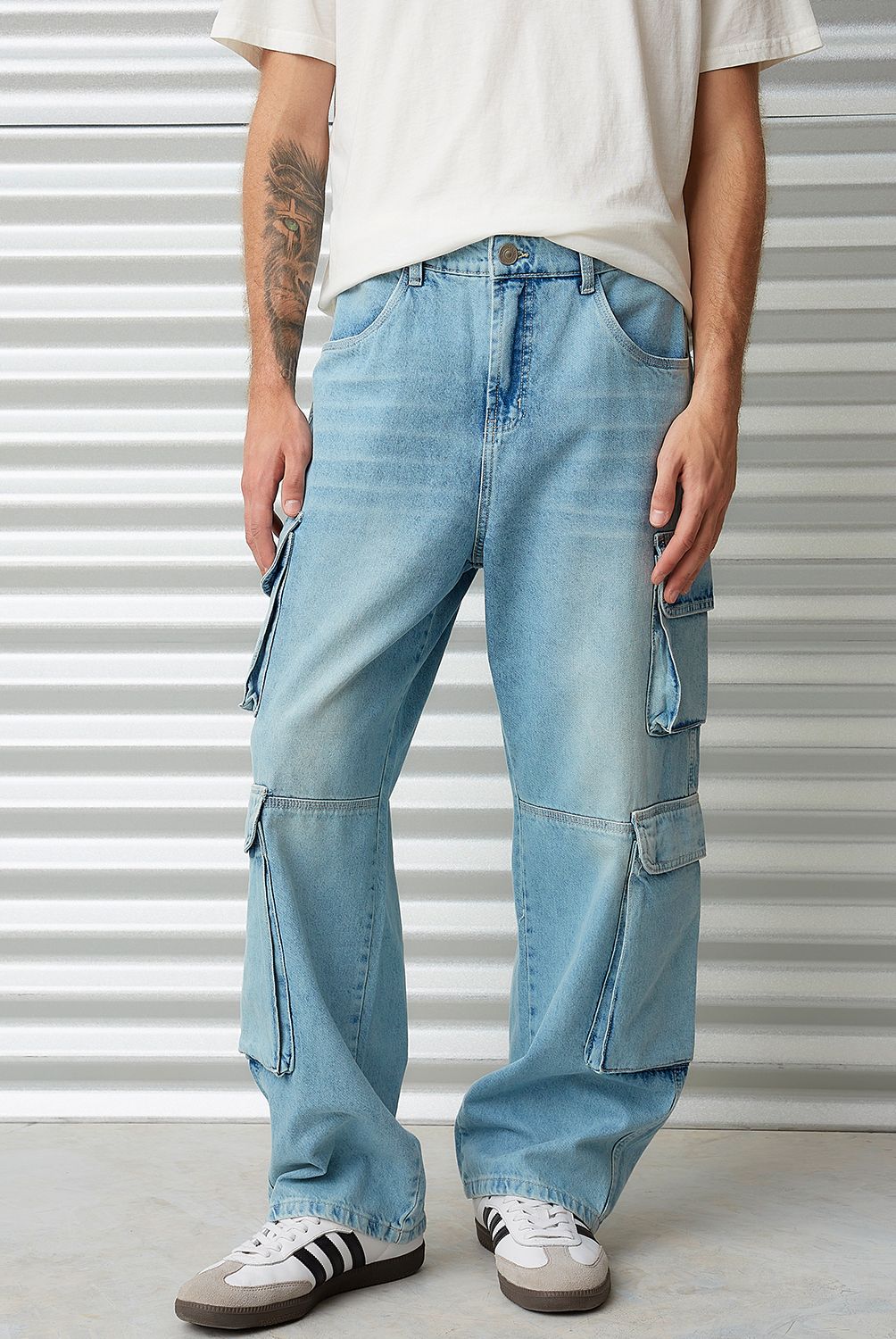 AMERICANINO - Americanin Jeans Hombre Cargofit