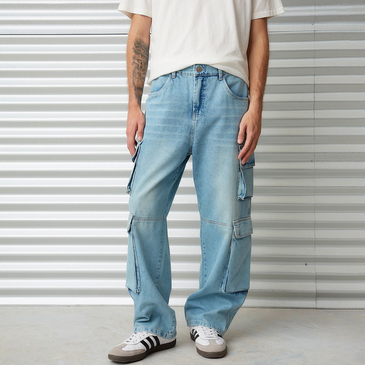 AMERICANINO - Americanin Jeans Hombre Cargofit