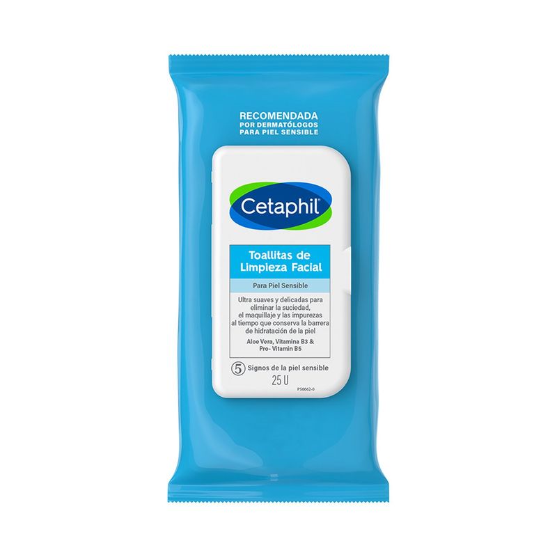 CETAPHIL - Toallitas Desmaquillantes Cetaphil 25 Und Cetaphil