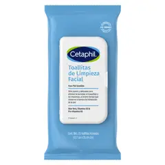 CETAPHIL - Toallitas Desmaquillantes 25 Und