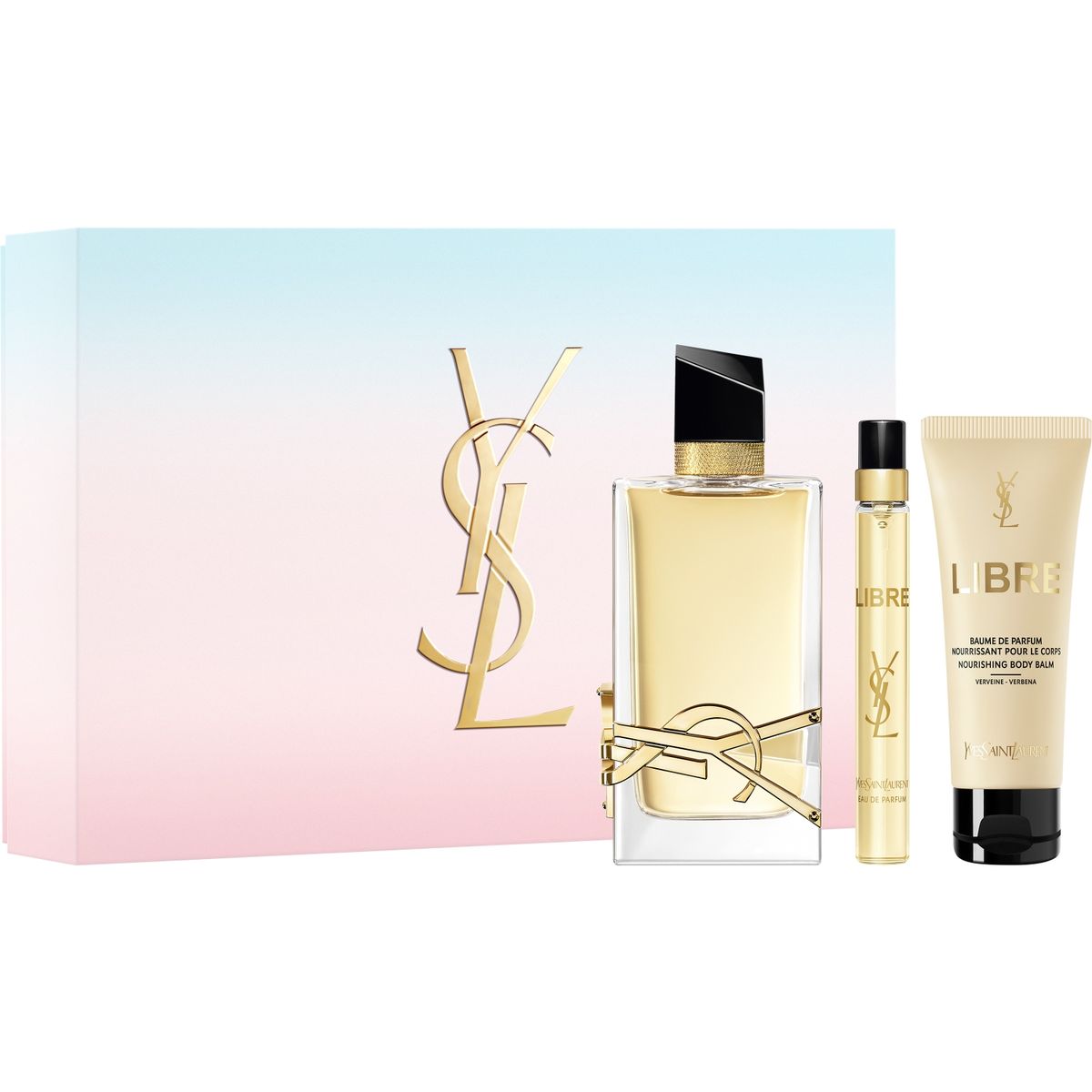 YVES SAINT LAURENT - Set Perfume Mujer Libre Eau De Parfum 90ml + 10ml + Loción Corporal Yves Saint Laurent