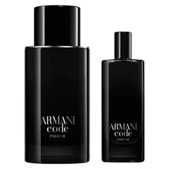 GIORGIO ARMANI - Set Perfume Hombre Armani Code Parfum 75ml + 15ml