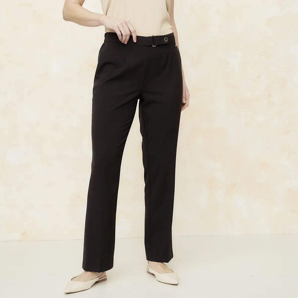 S COCCI - Pantalón Tiro Alto Mujer S.Cocci