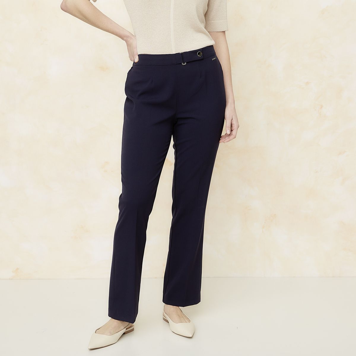 S COCCI - Pantalón Tiro Alto Mujer S.Cocci