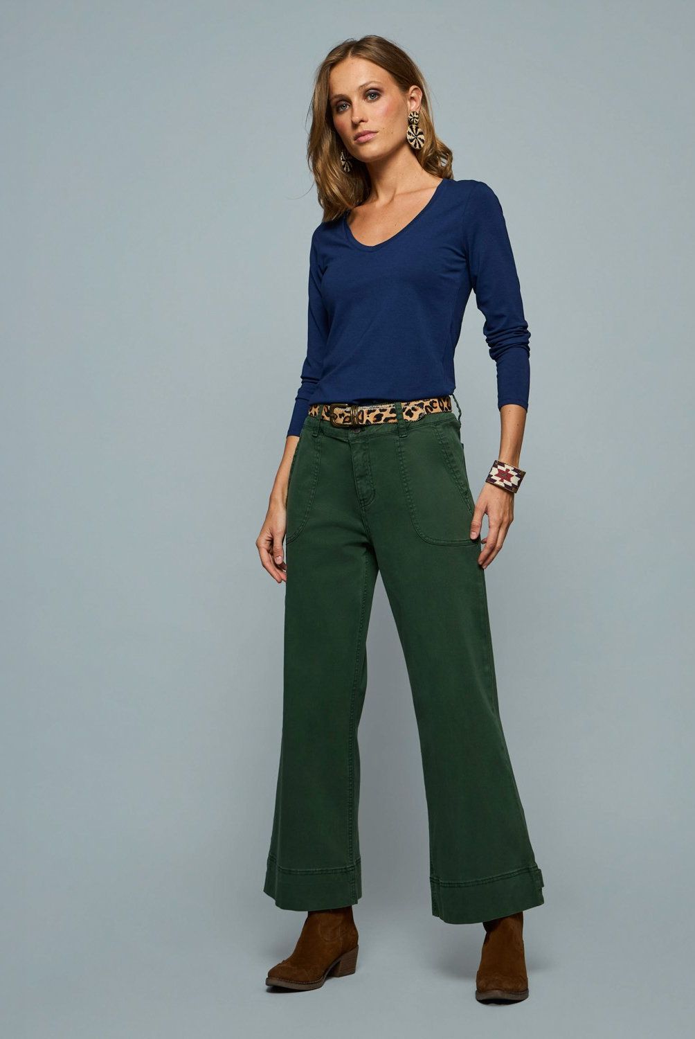 SAVILLE ROW - Pantalón Regular Mujer Saville Row