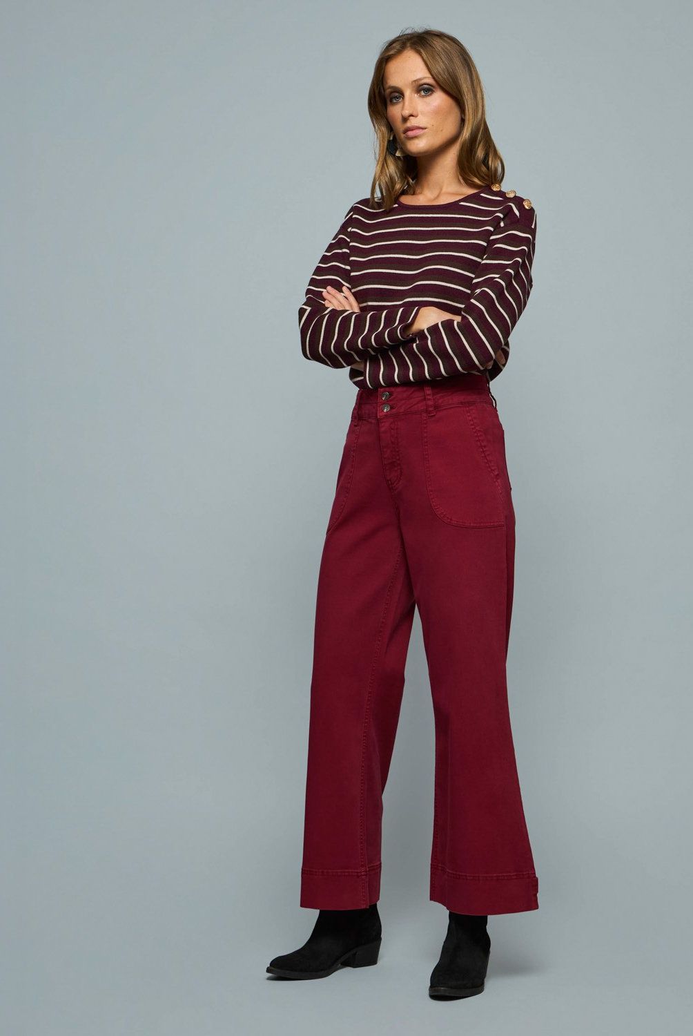 SAVILLE ROW - Pantalón Regular Mujer Saville Row