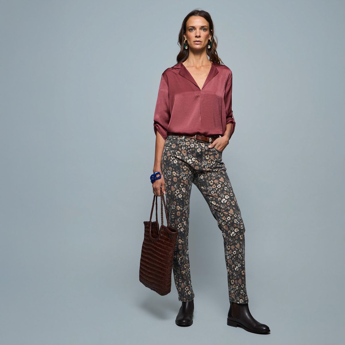 SAVILLE ROW - Pantalón Regular Mujer Saville Row