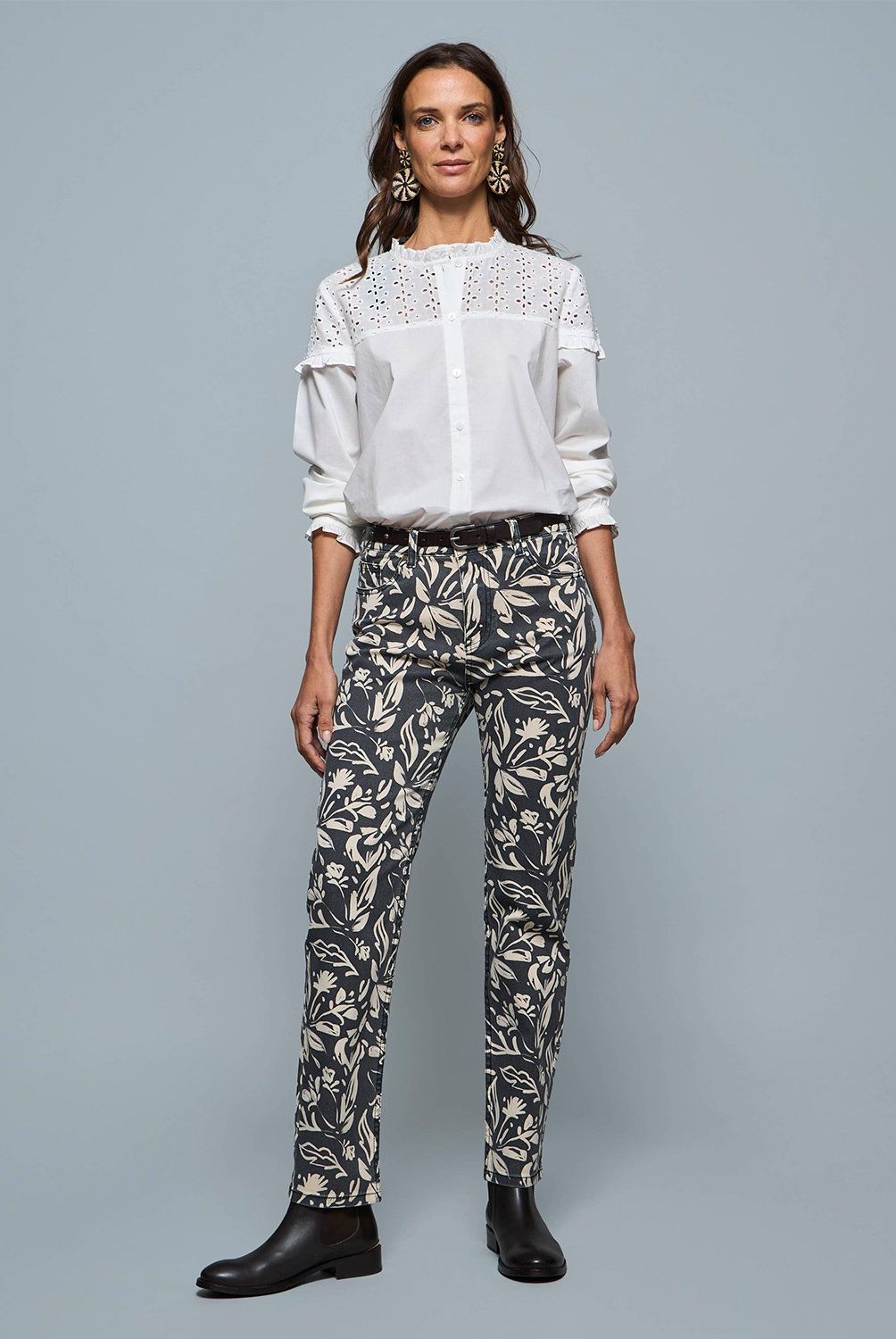 SAVILLE ROW - Pantalón Regular Mujer Saville Row