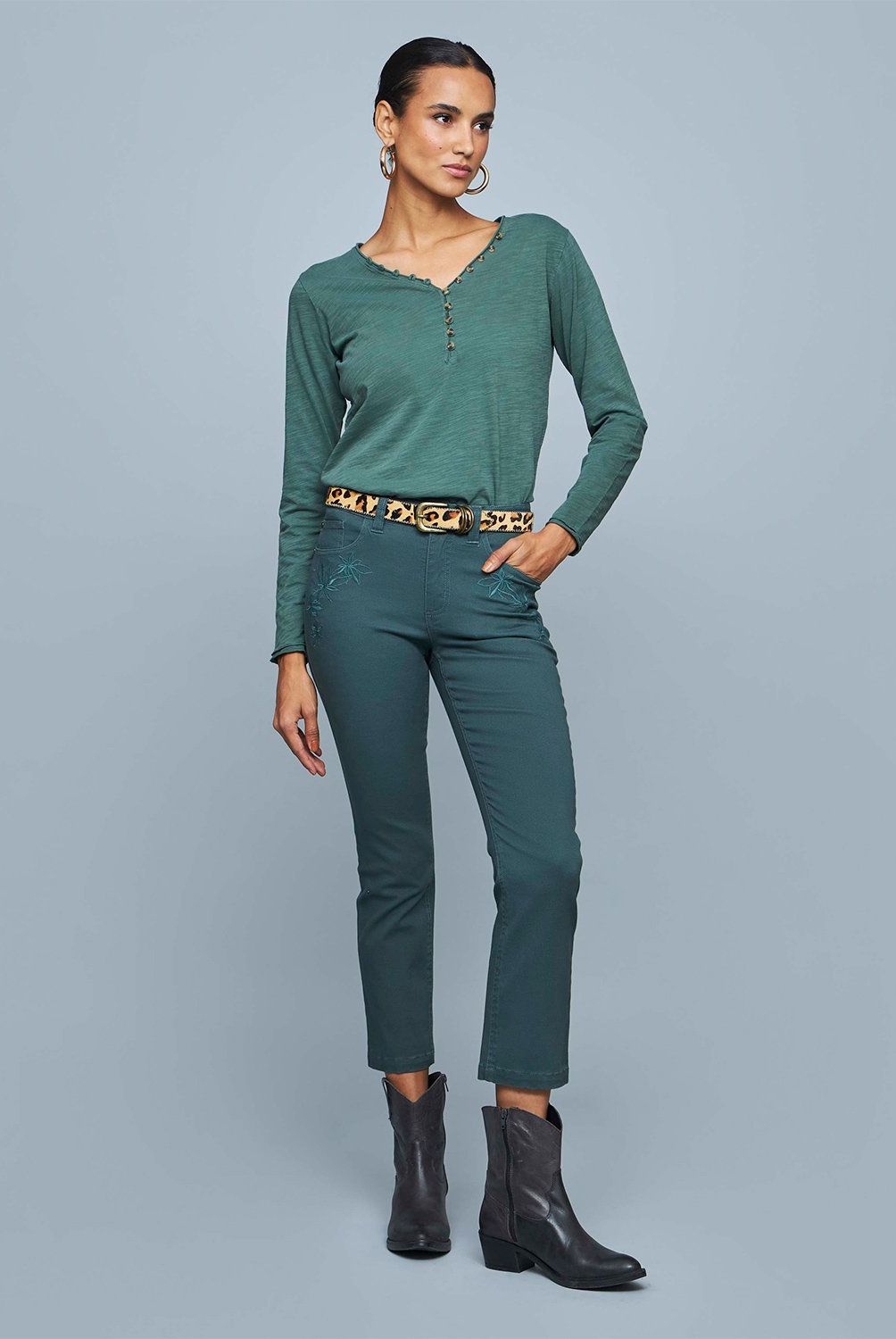 SAVILLE ROW - Pantalón Regular Mujer Saville Row