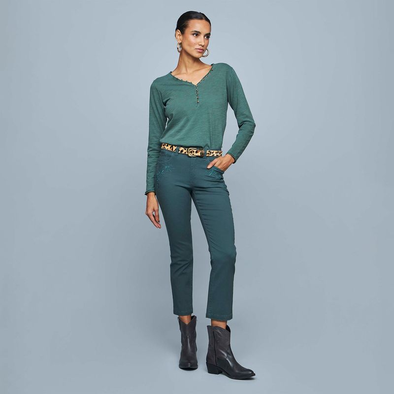 SAVILLE ROW - Pantalón Regular Mujer Saville Row