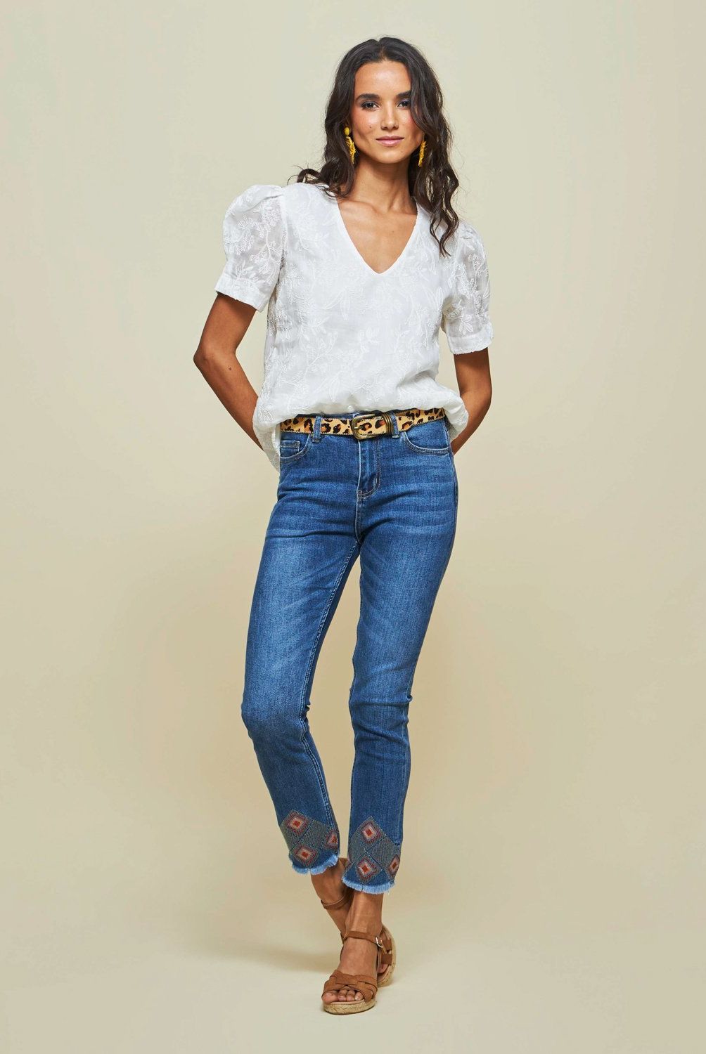 SAVILLE ROW - Blusa Manga Corta Mujer Saville Row