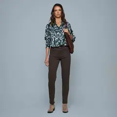 SAVILLE ROW - Pantalón Regular Mujer