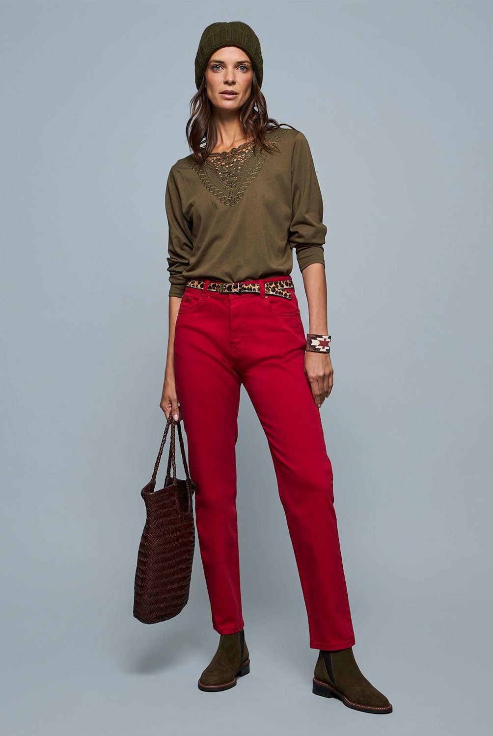 SAVILLE ROW - Pantalón Regular Mujer Saville Row