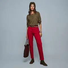 SAVILLE ROW - Pantalón Regular Mujer