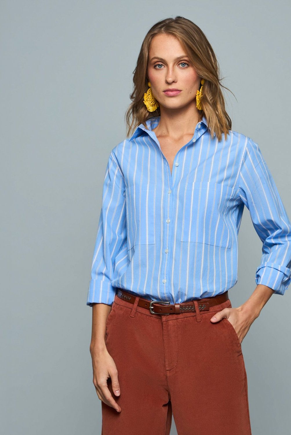SAVILLE ROW - Camisa Manga Larga Mujer Saville Row