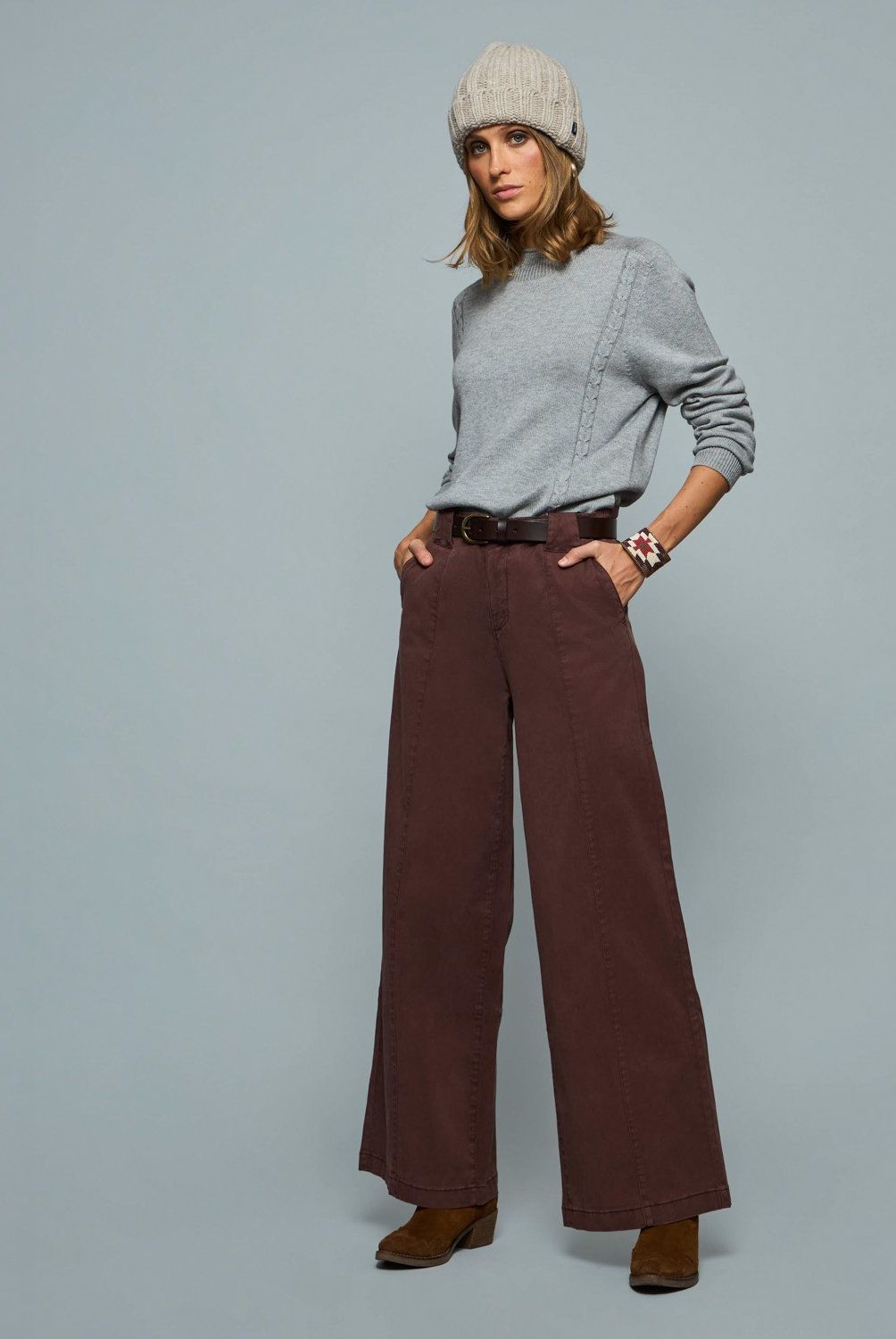 SAVILLE ROW - Pantalón Regular Mujer Saville Row