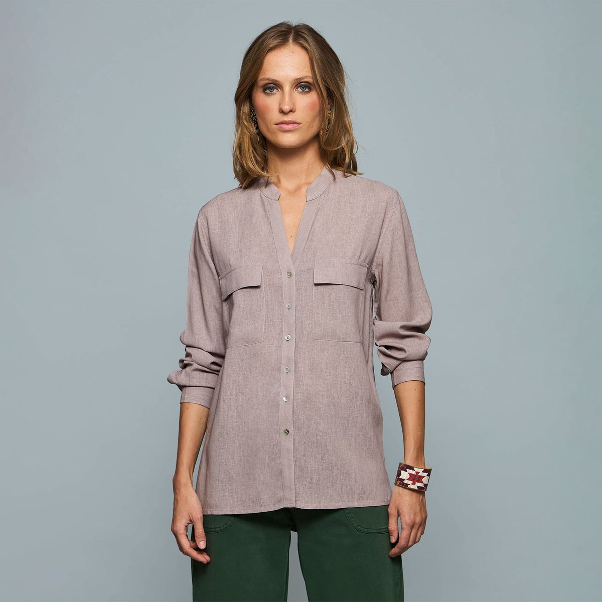SAVILLE ROW - Blusa Manga Larga Mujer Saville Row