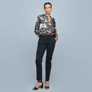 SAVILLE ROW - Pantalón Regular Mujer