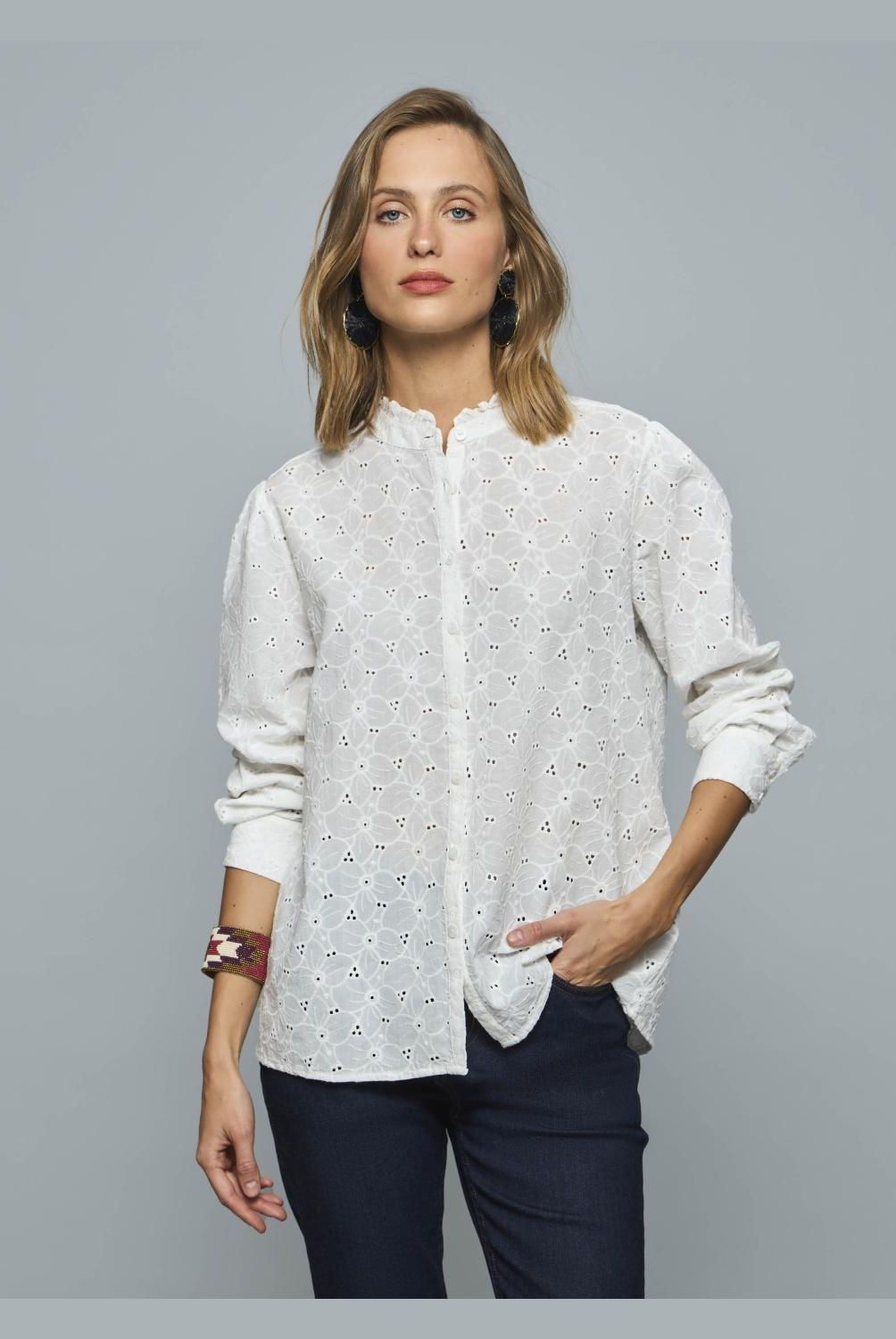 SAVILLE ROW - Blusa Manga Larga Mujer Saville Row
