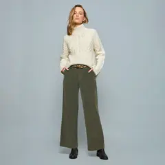 SAVILLE ROW - Pantalón Regular Mujer