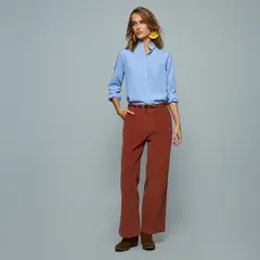 SAVILLE ROW - Pantalón Regular Mujer
