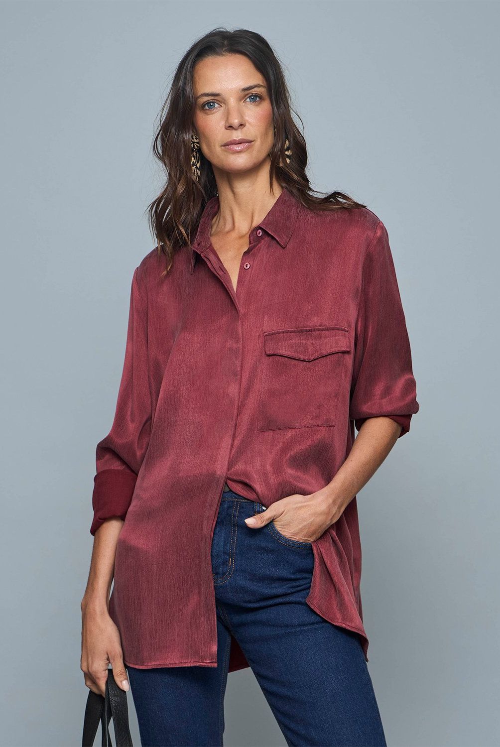 SAVILLE ROW - Camisa Manga Larga Mujer Saville Row