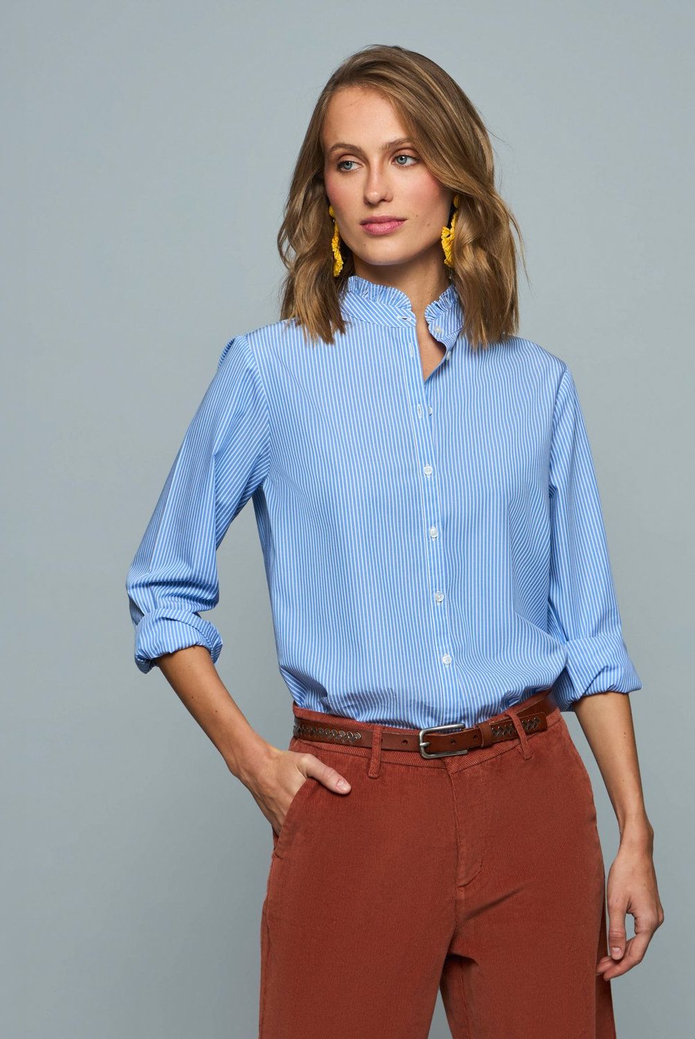 SAVILLE ROW - Blusa Manga Larga Mujer Saville Row