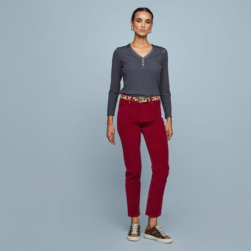 SAVILLE ROW - Pantalón Regular Mujer Saville Row