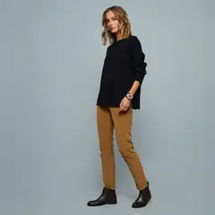 SAVILLE ROW - Pantalón Regular Mujer