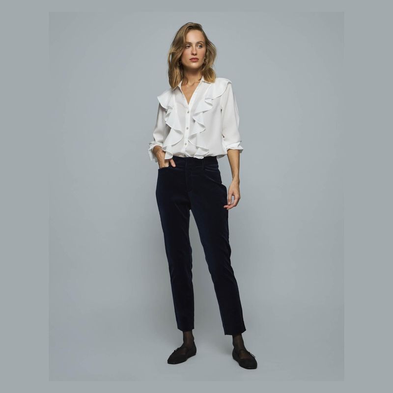 SAVILLE ROW - Pantalón Regular Mujer Saville Row