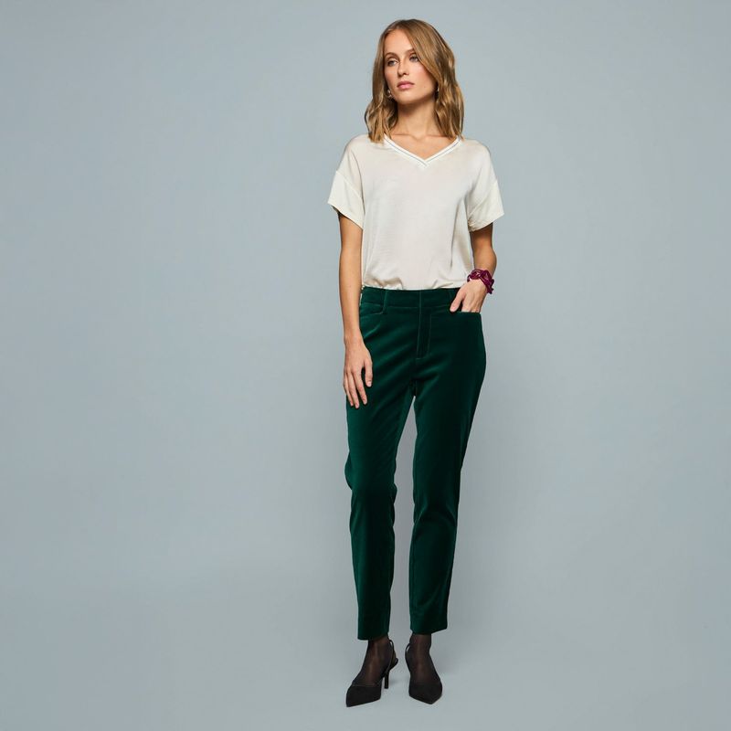 SAVILLE ROW - Pantalón Regular Mujer Saville Row