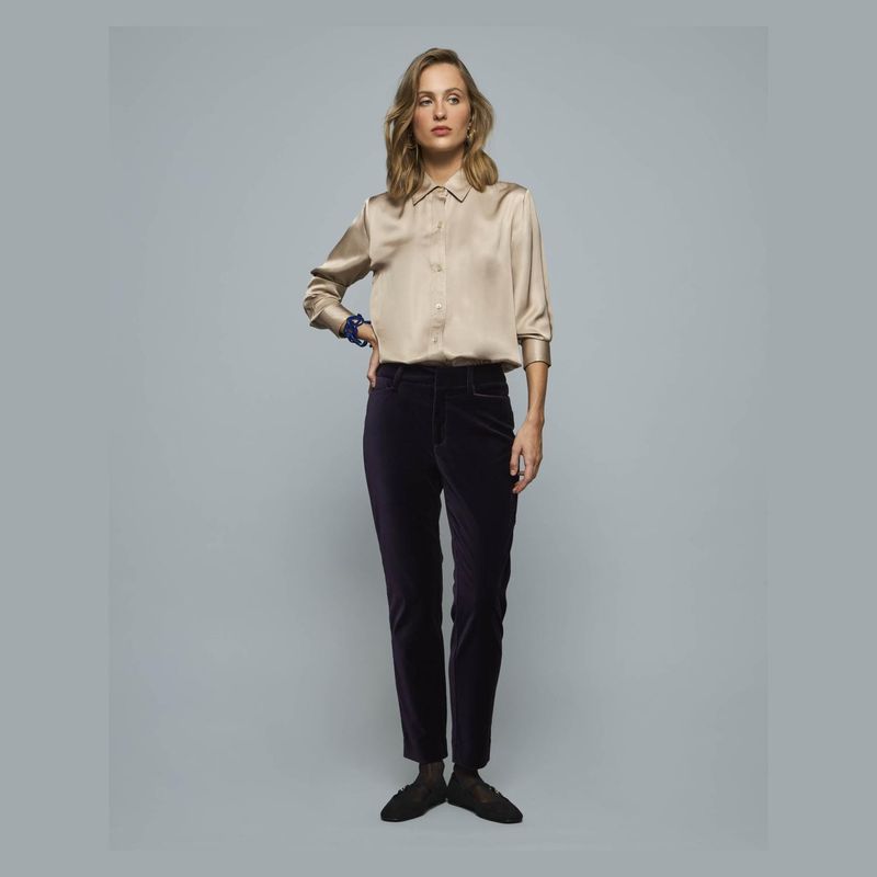 SAVILLE ROW - Pantalón Regular Mujer Saville Row