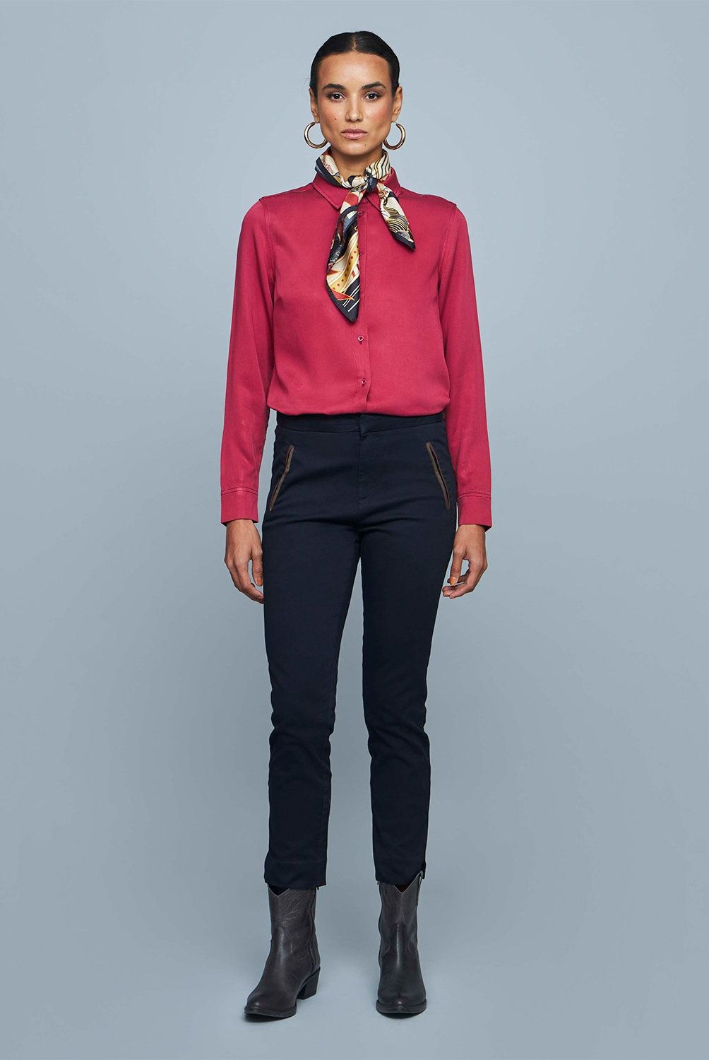 SAVILLE ROW - Pantalón Regular Mujer Saville Row