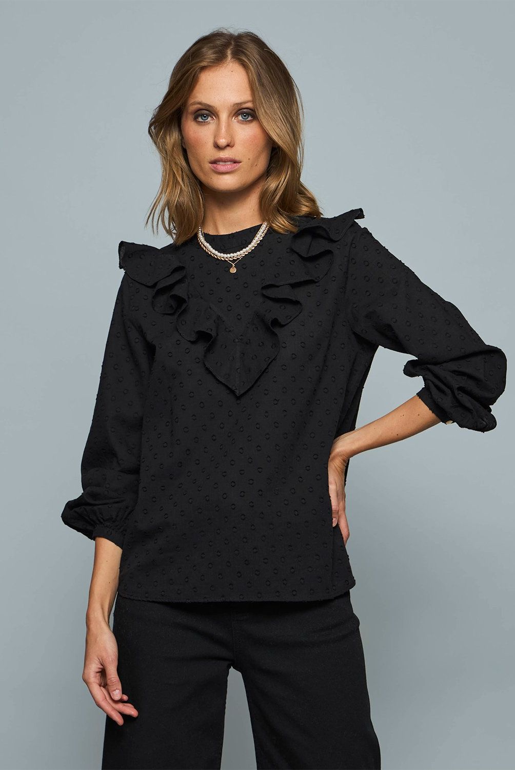 SAVILLE ROW - Blusa Manga Larga Mujer Saville Row