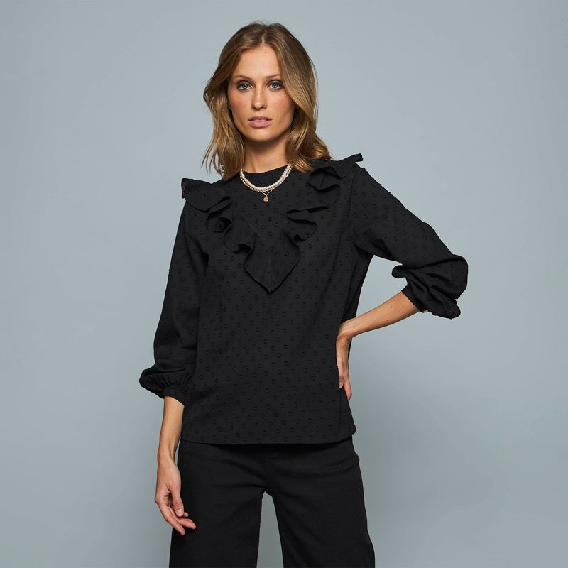 SAVILLE ROW - Blusa Manga Larga Mujer Saville Row