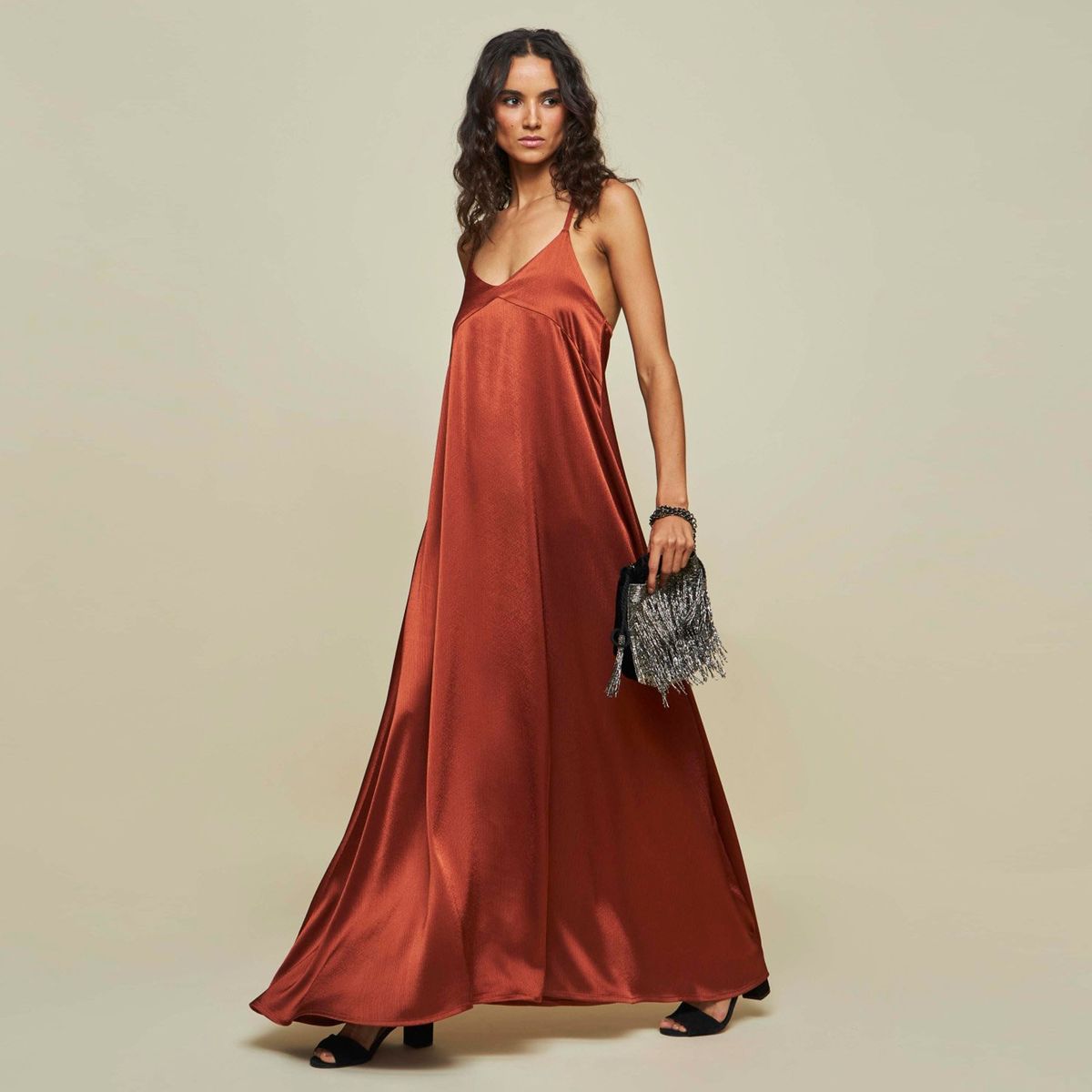 SAVILLE ROW - Vestido Largo Mujer Saville Row
