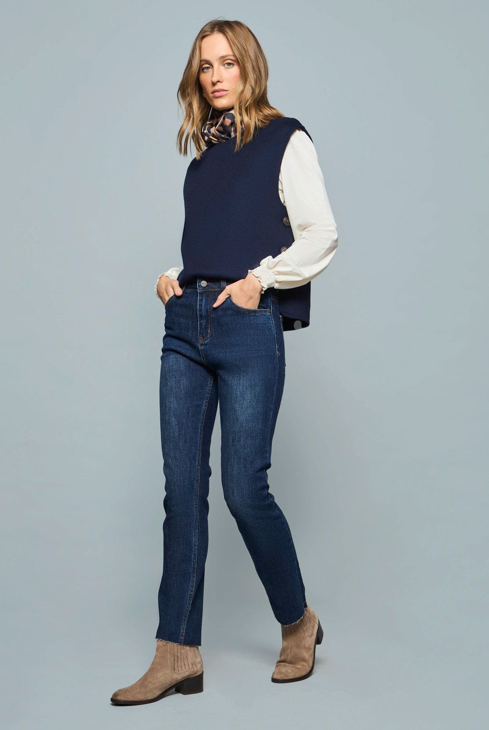 SAVILLE ROW - Jeans Regular Mujer Saville Row