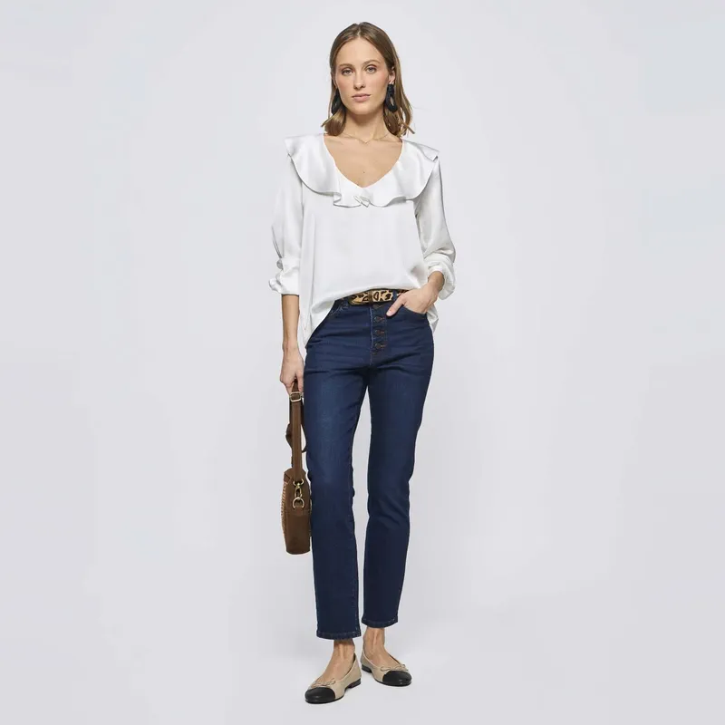 SAVILLE ROW - Jeans Regular Mujer Saville Row
