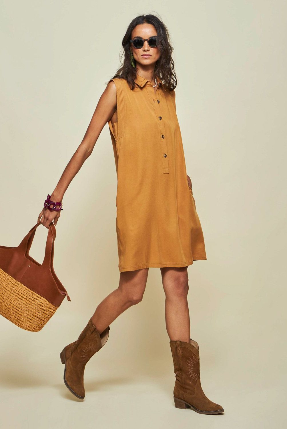SAVILLE ROW - Vestido Midi Mujer Saville Row
