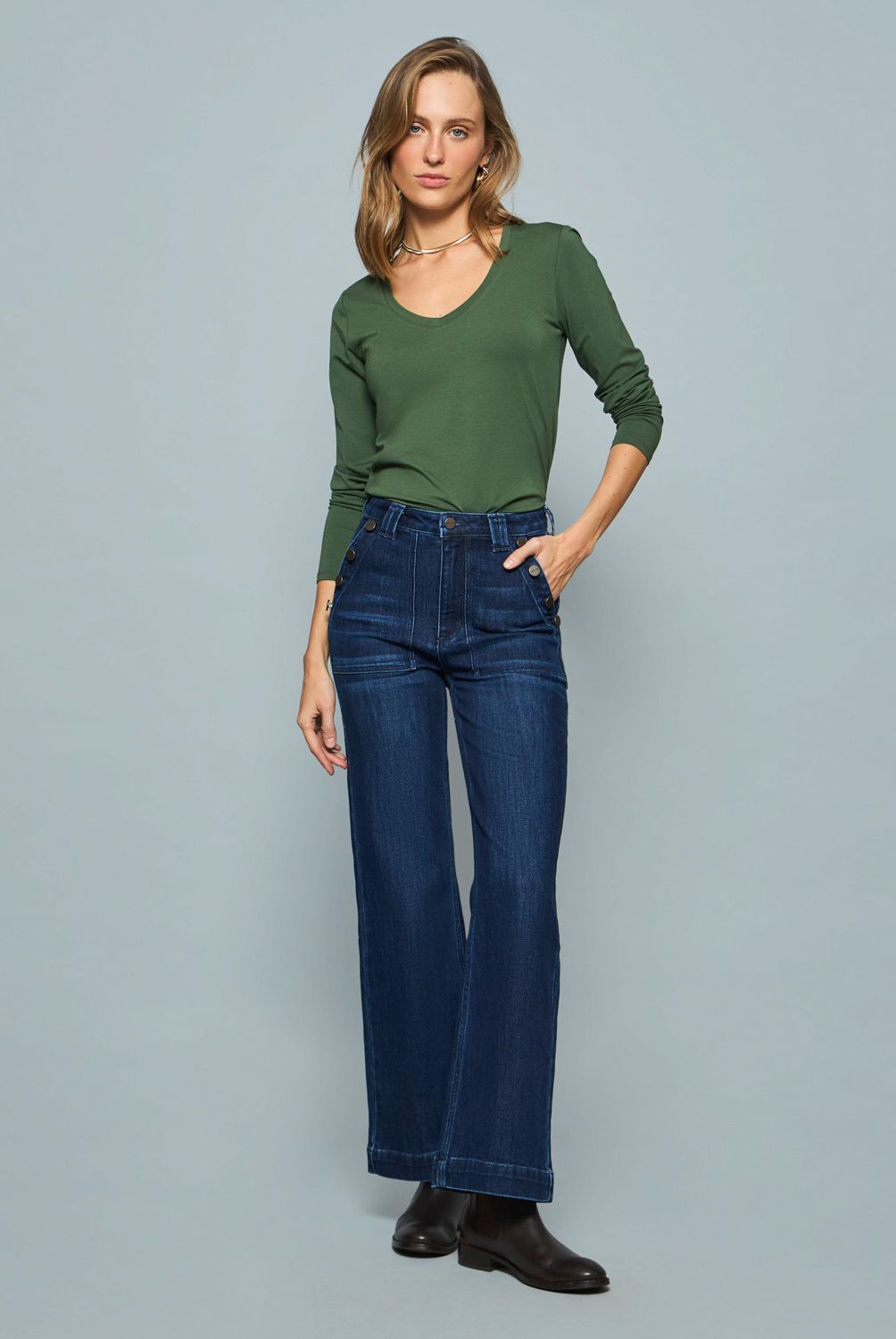 SAVILLE ROW - Jeans Regular Mujer Saville Row