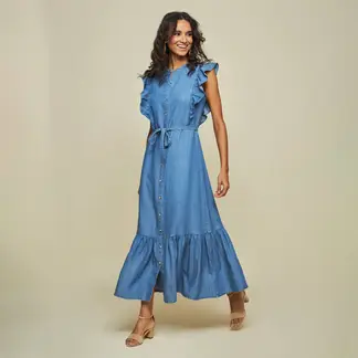SAVILLE ROW - Vestido Largo Mujer