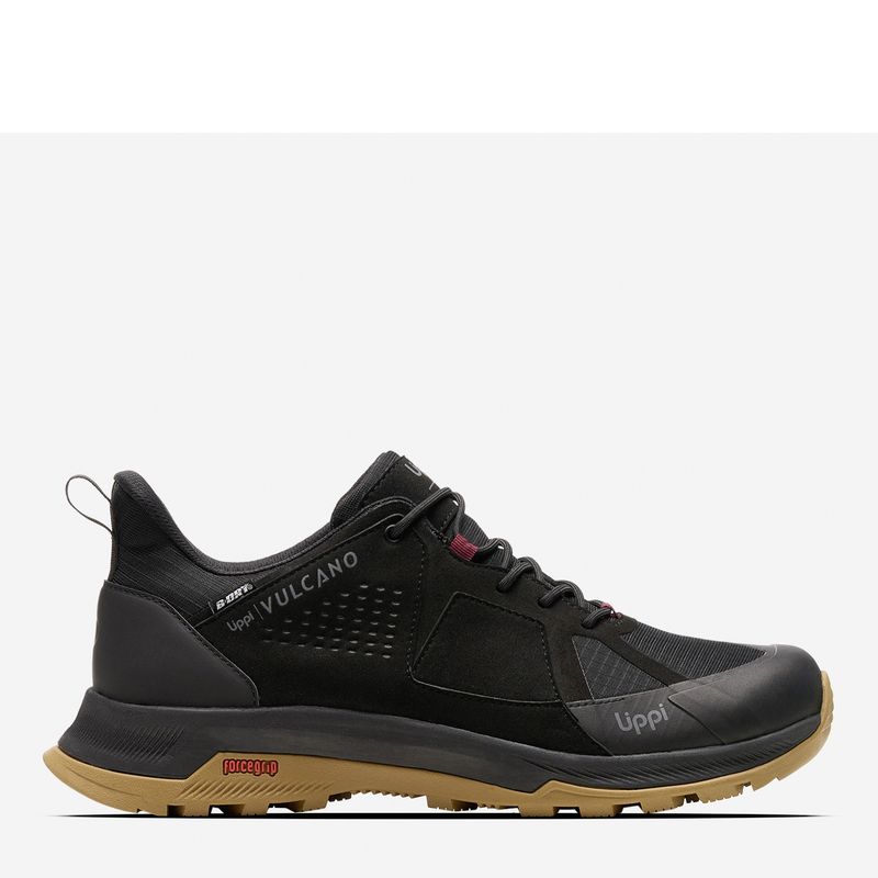 LIPPI - Onyx Bdry Zapatilla Outdoor Hombre Impermeable Negro Lippi