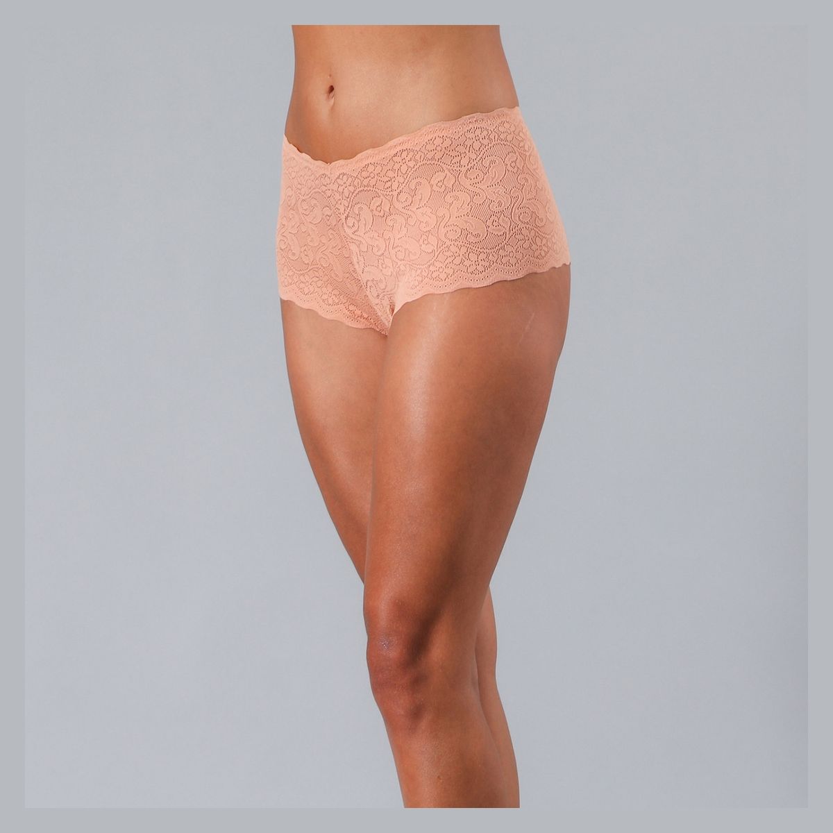 FLORES - Pack de 2 Pantaletas Encaje Y Otra Microfibra Mujer Flores