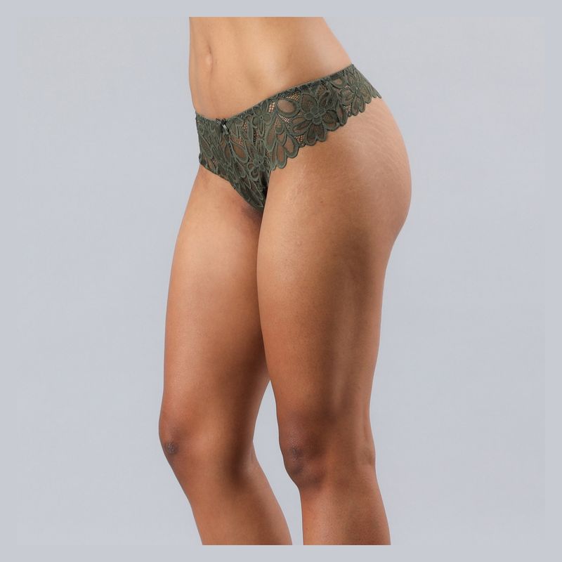 FLORES - Colaless Lycra Y Encaje Mujer Flores