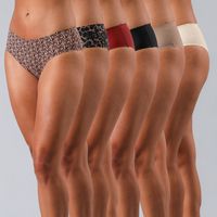 Pack 6 Calzones Maxi Bonded Microfibra Mujer