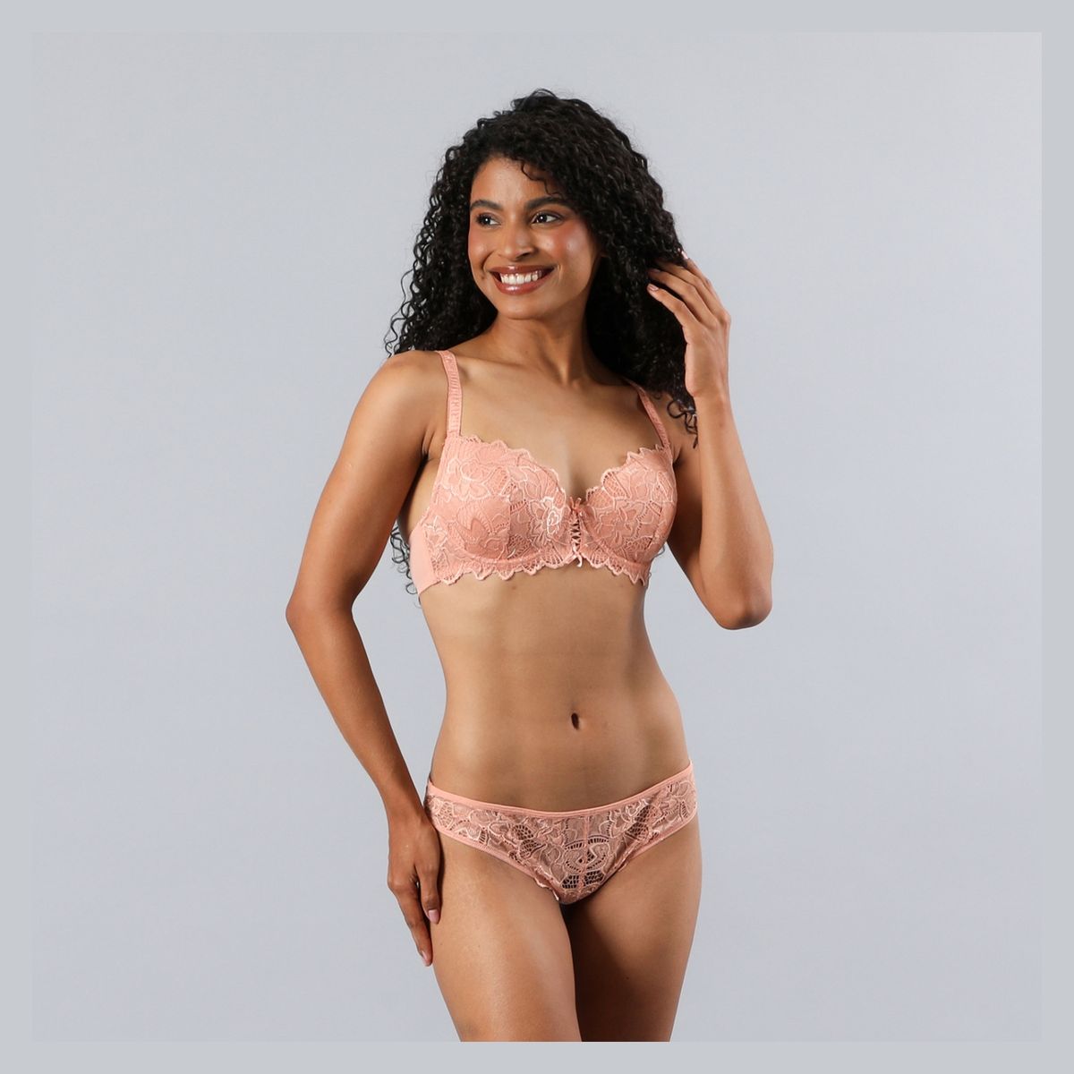 FLORES - Sostén Encaje Y Pasamaneria Mujer Flores