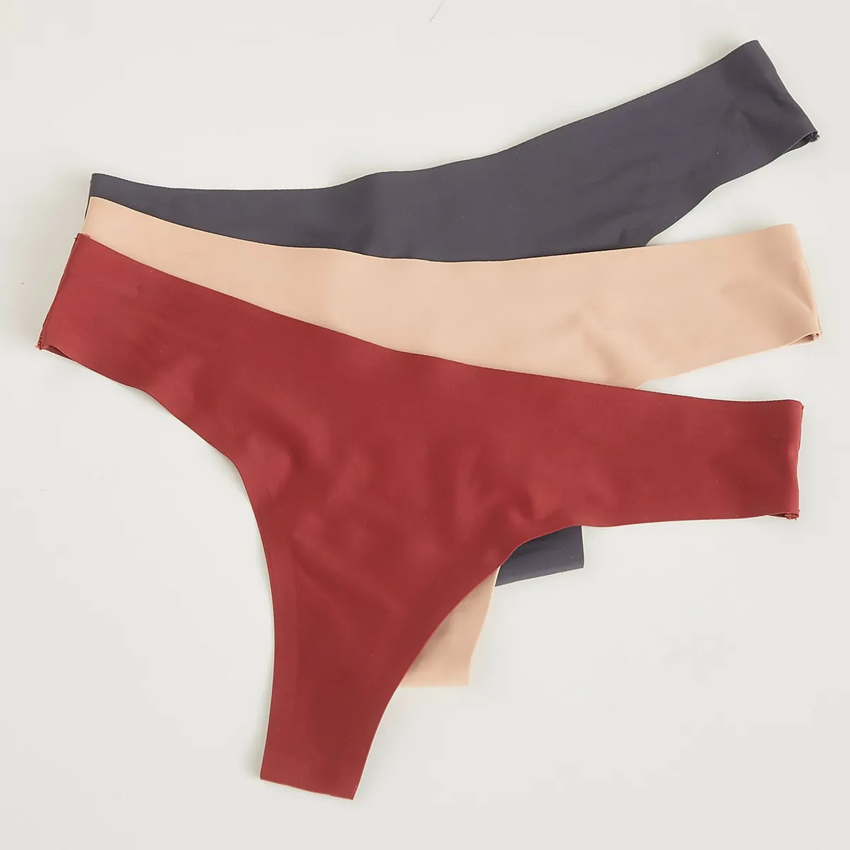 FLORES - Pack de 3 Colaless Micro Print Mujer Flores