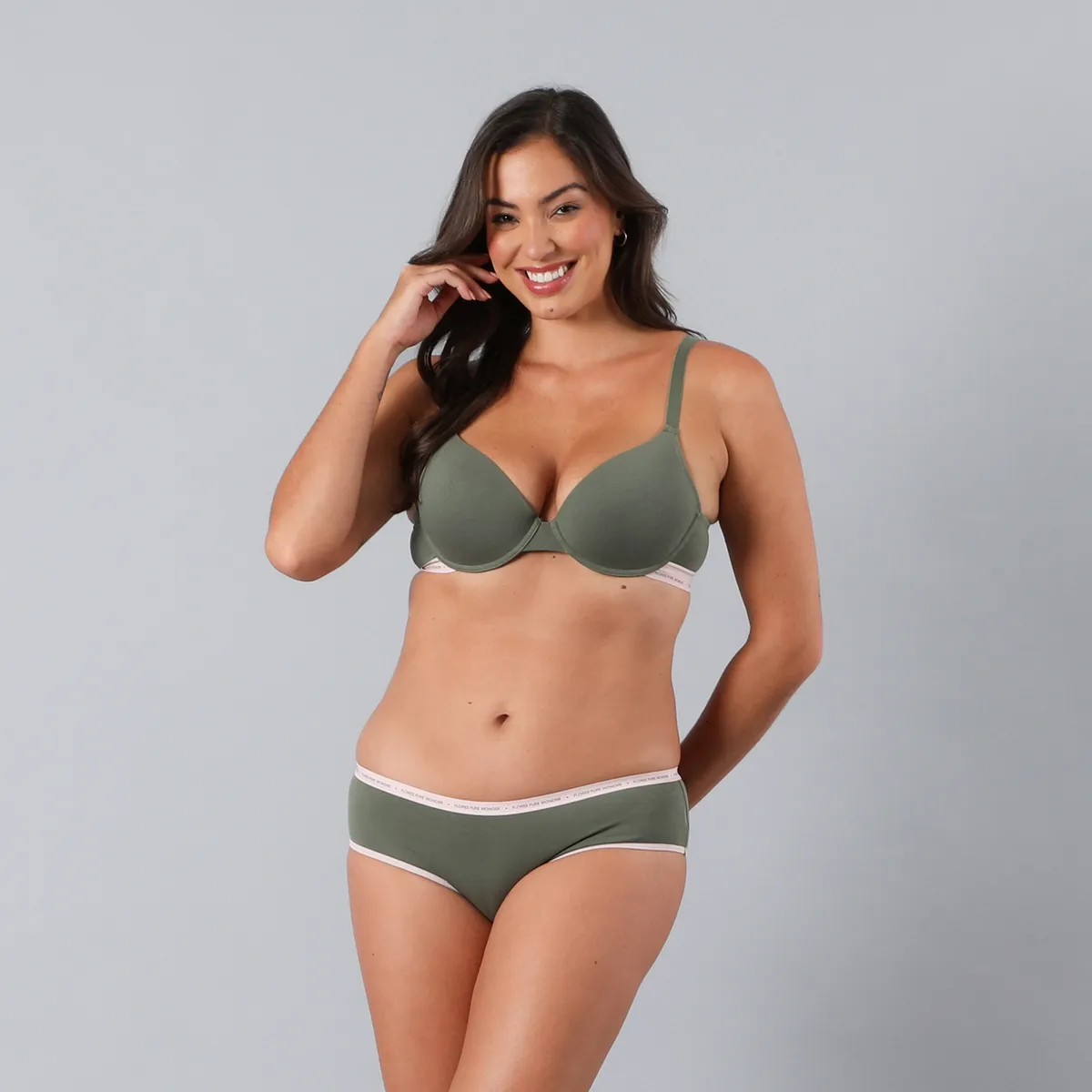 FLORES - Pack de 2 Pantaletas Algodón Mujer Flores